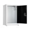Adiroffice 15 in W, 15 in D, 24 in H, Steel ADI629-02-BLK-PKG-2 - alternate 2